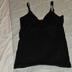 Ingrid & Isabel Black Bustier Camisole Top